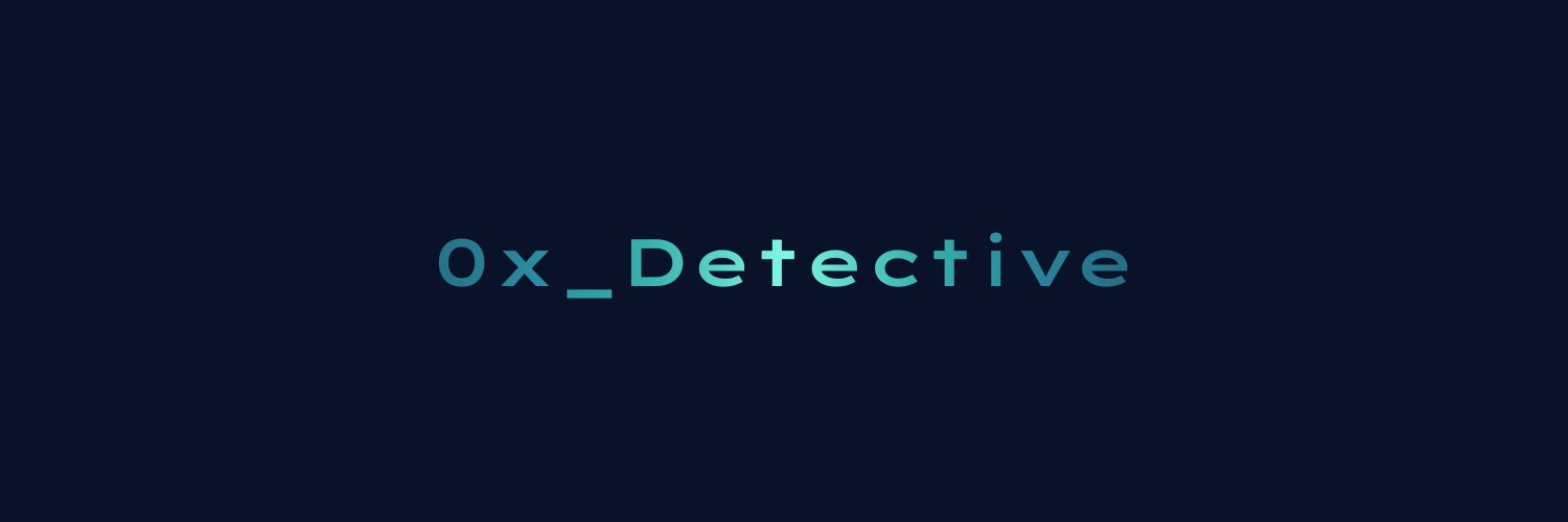 🔶️0xDetective🔶️ banner