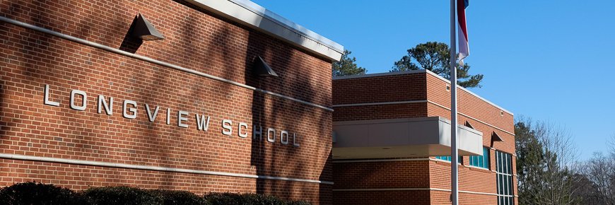 Longview School banner