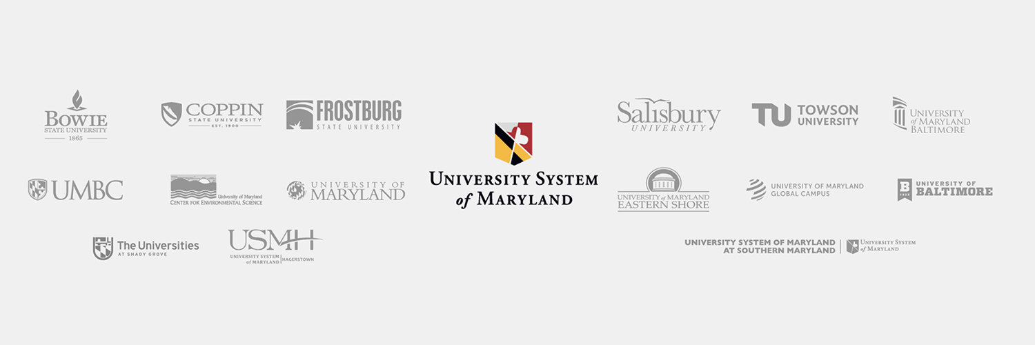 University System of Maryland Student Council banner