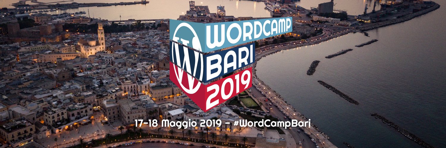 WordCampBari banner