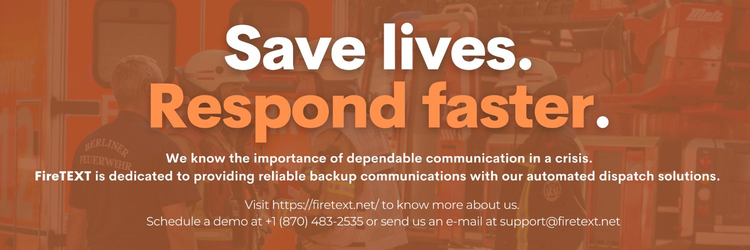 firetext911's profile banner image