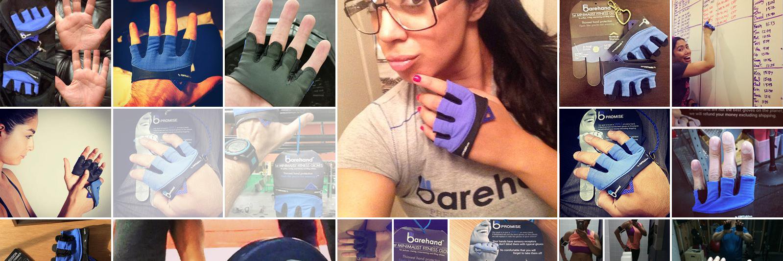 Barehand gloves banner
