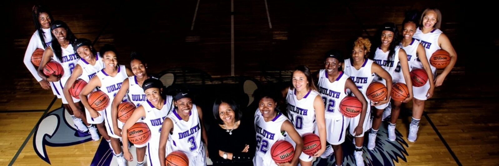 Duluth HS Lady Hoops banner