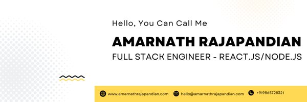 helloamarnath Profile Banner