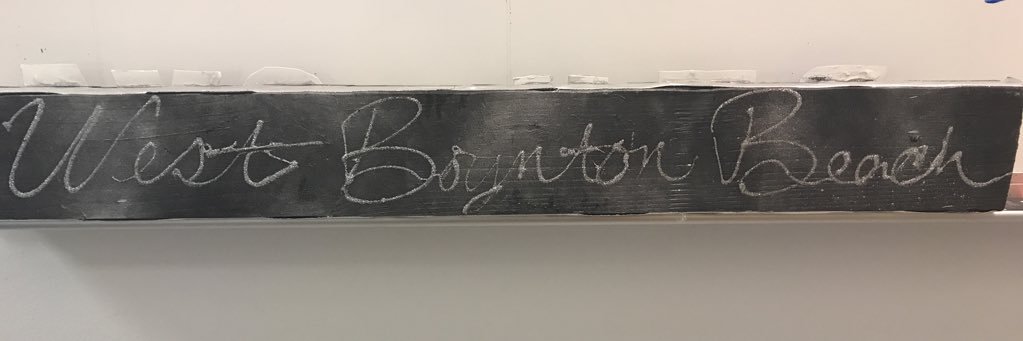 West Boynton Beach banner