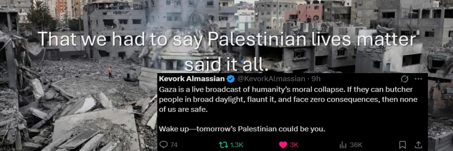 That we had to say Black lives matter said it all banner