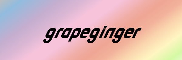 grape_ginger's profile banner image
