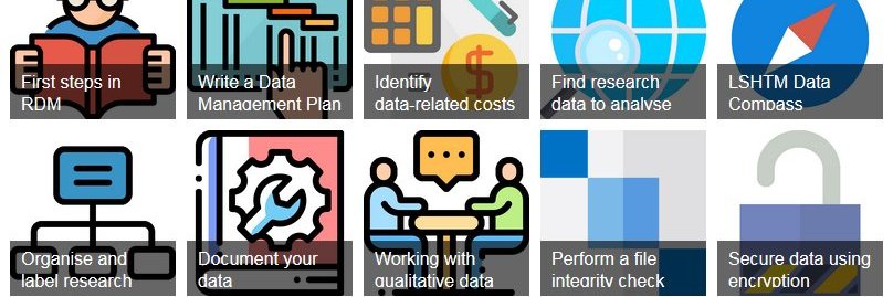 LSHTM Research Data banner