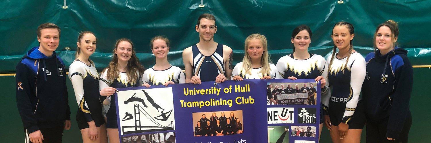 HullUni Trampolining banner