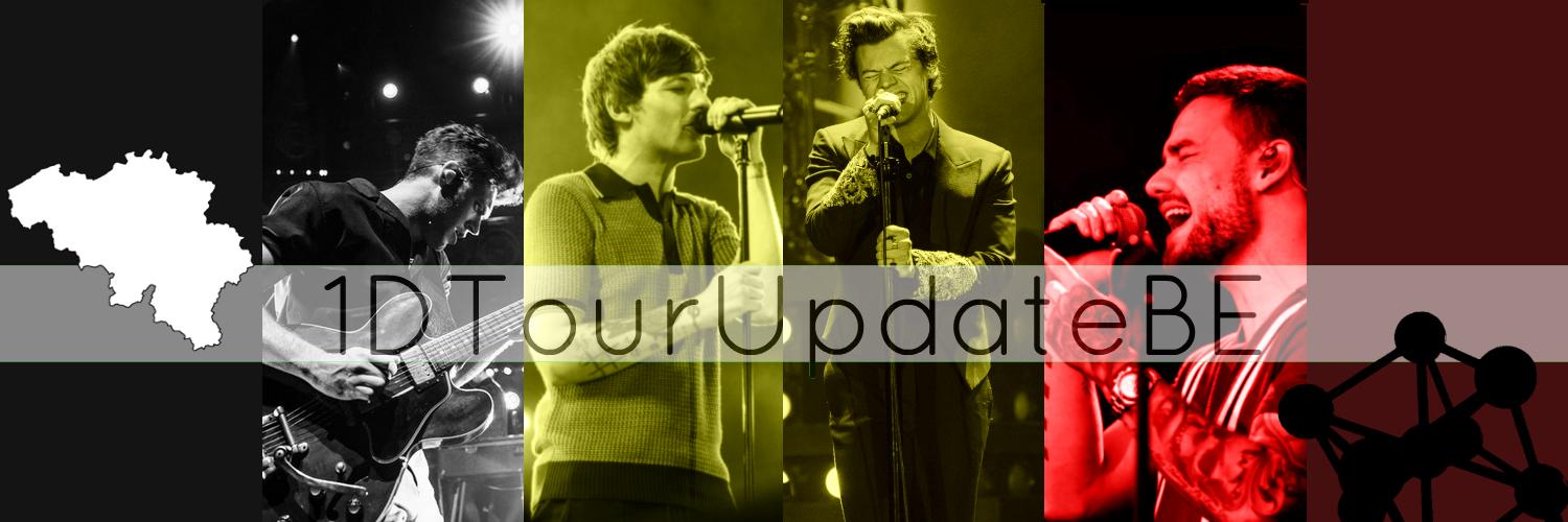 1D Tour Update Belgium banner