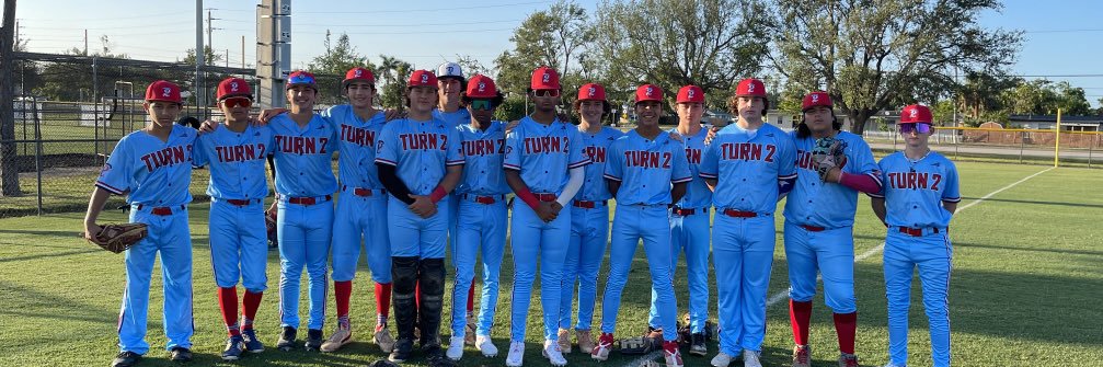 Turn 2 Baseball banner