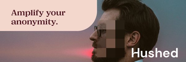 HushedApp Profile Banner