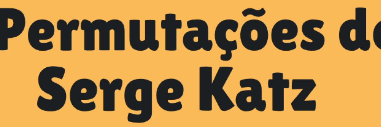 Serge Katz's banner