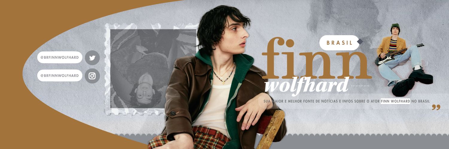 Finn Wolfhard Brasil banner