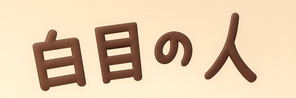 (白目)の人™ banner