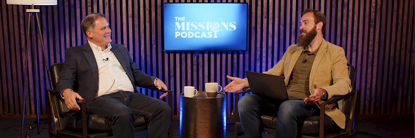The Missions Podcast's banner