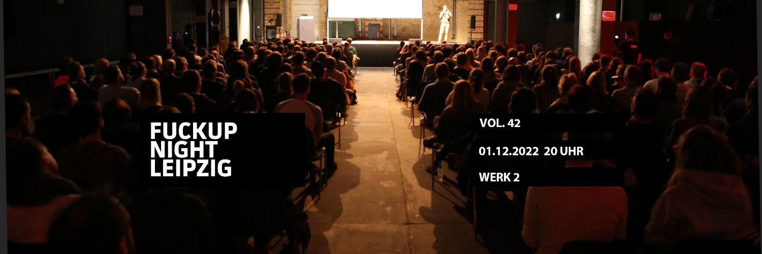 FuckUpNight Leipzig banner