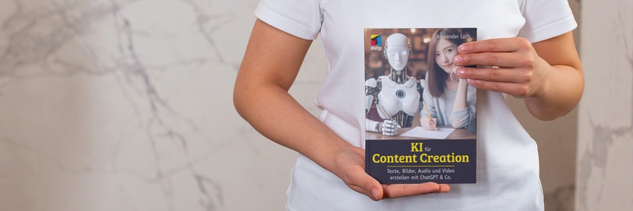 KI für Content Creation – Das Buch banner