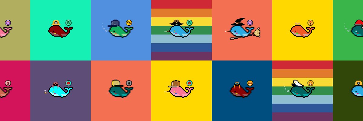 The Crypto Whales NFT banner