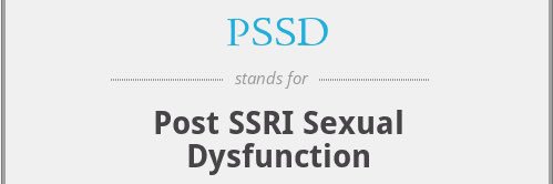 PSSD sufferer | I regret taking antidepressants's banner