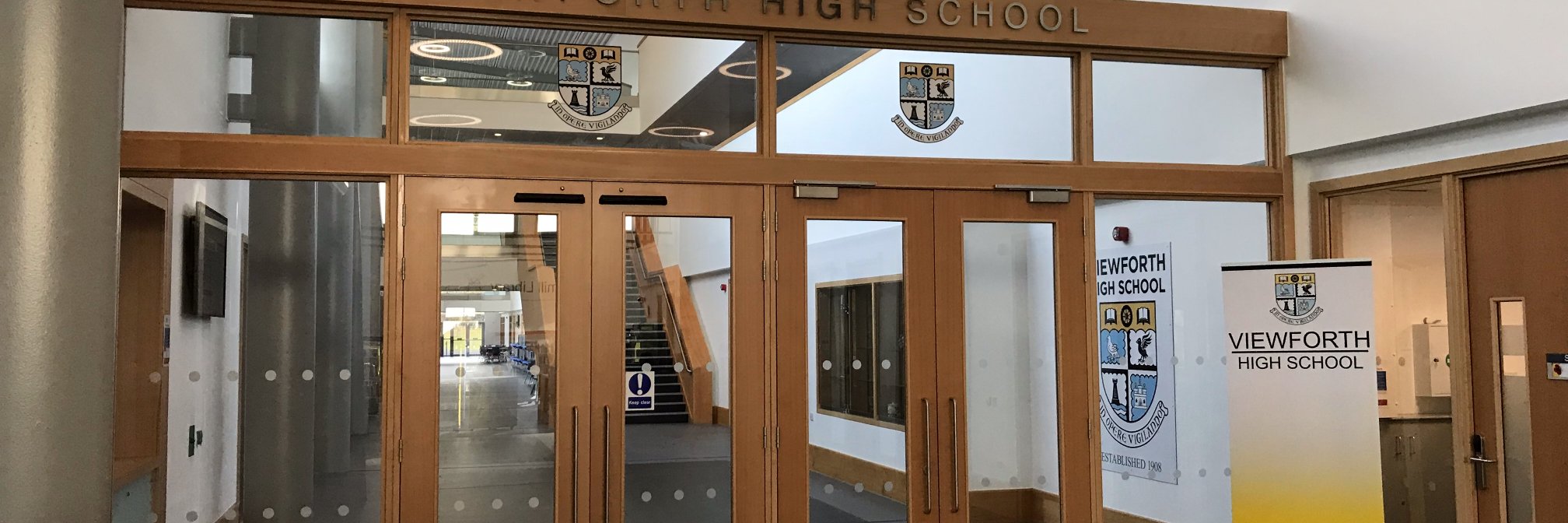 Viewforth High School banner