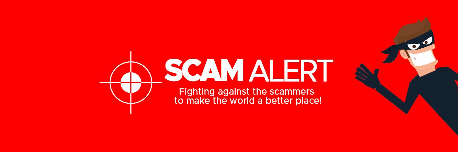 Scam Alert banner