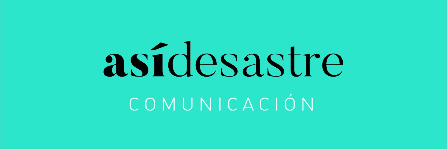 Así Desastre Comunicación banner