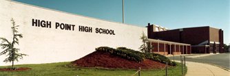 High Point HS banner