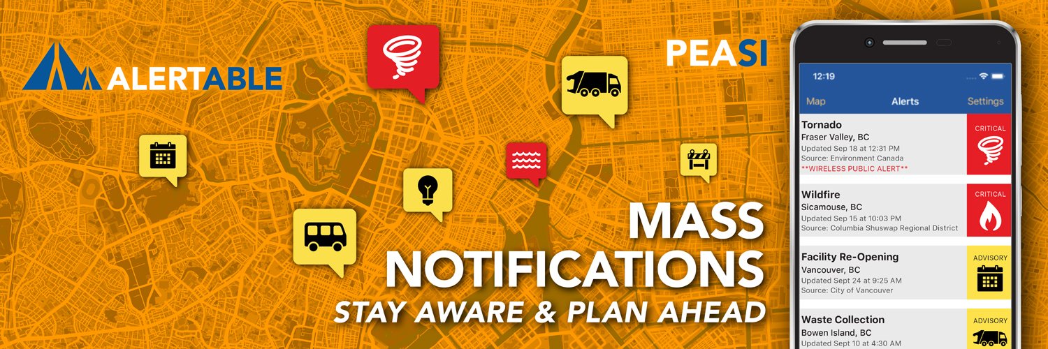 Alertable Canada banner