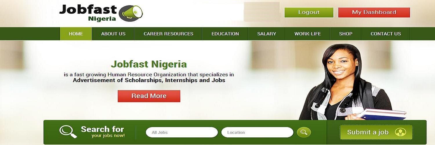 jobfastng's profile banner image