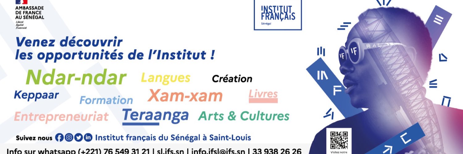 Institut français du Sénégal à Saint-Louis banner