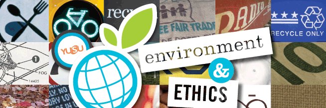YUSU Environment + Ethics banner