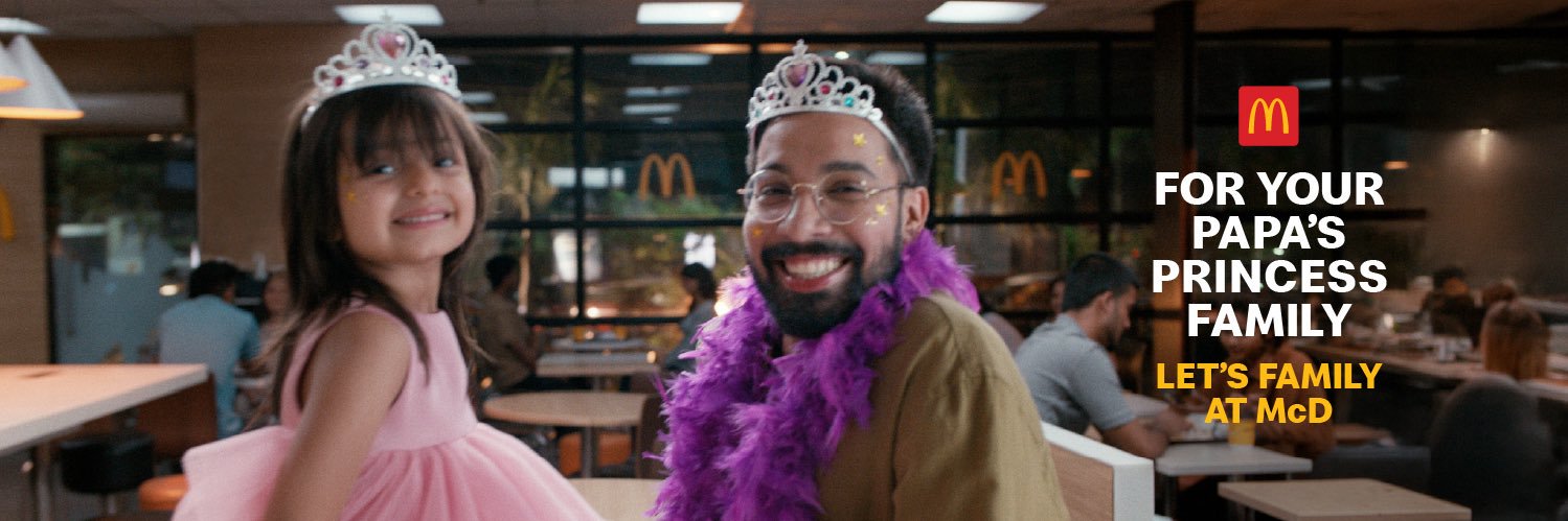 mcdonaldsindia's profile banner image