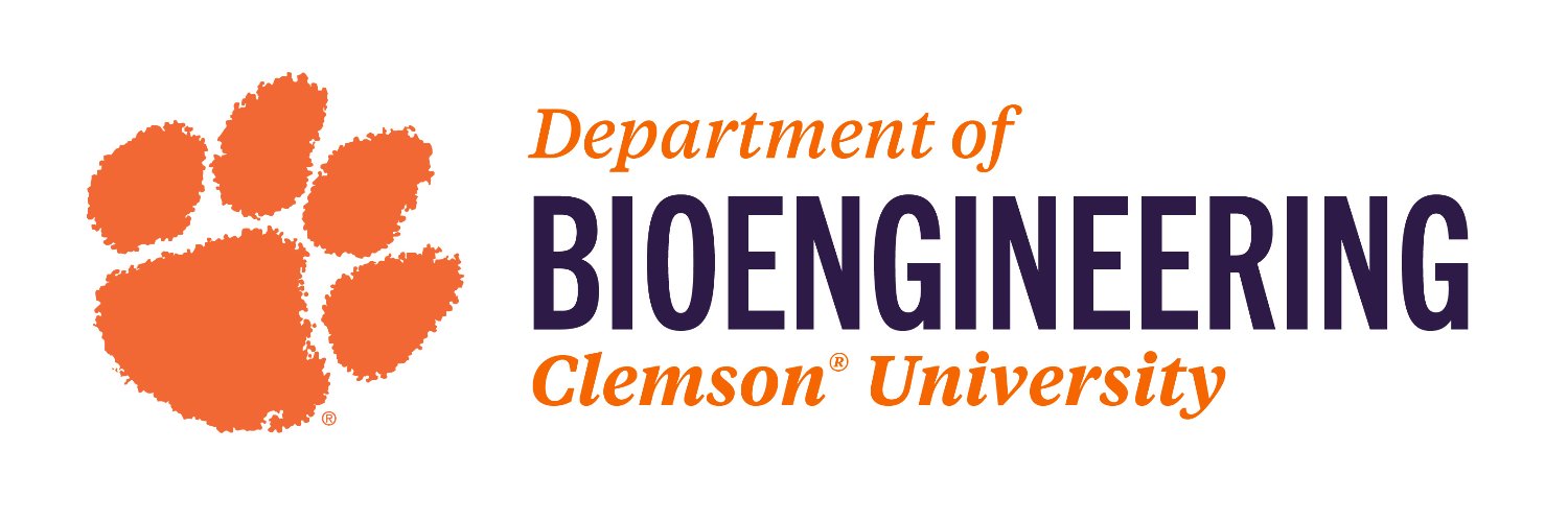 Clemson Bioengineering banner