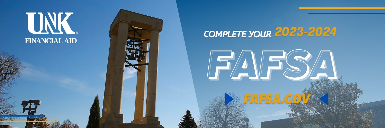 UNK Financial Aid banner