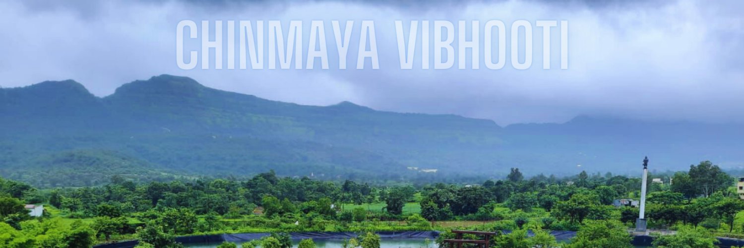 Chinmaya Vibhooti (@CVibhooti) / Posts / X