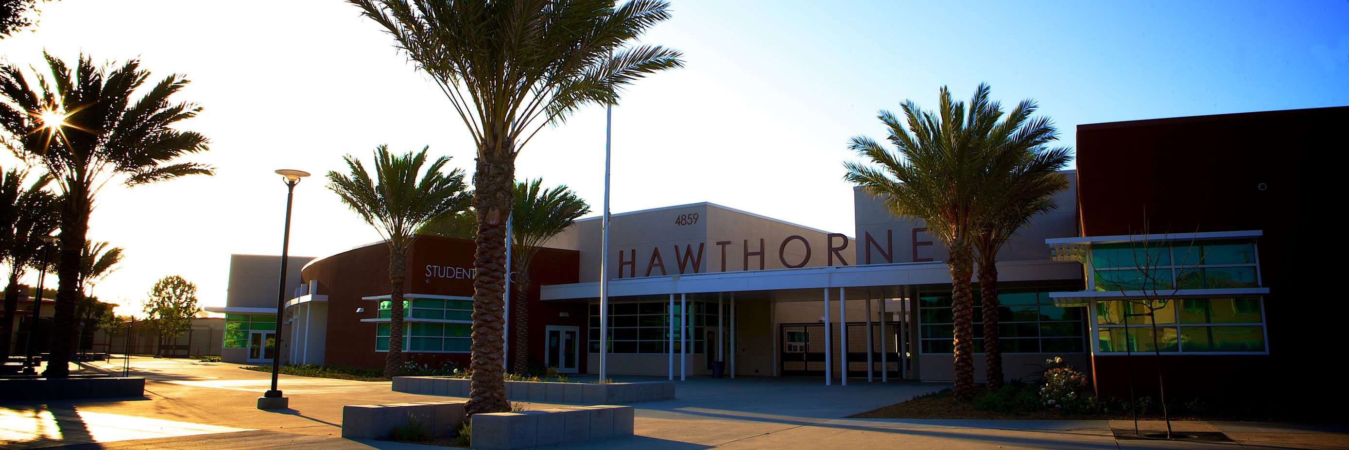 Hawthorne High banner