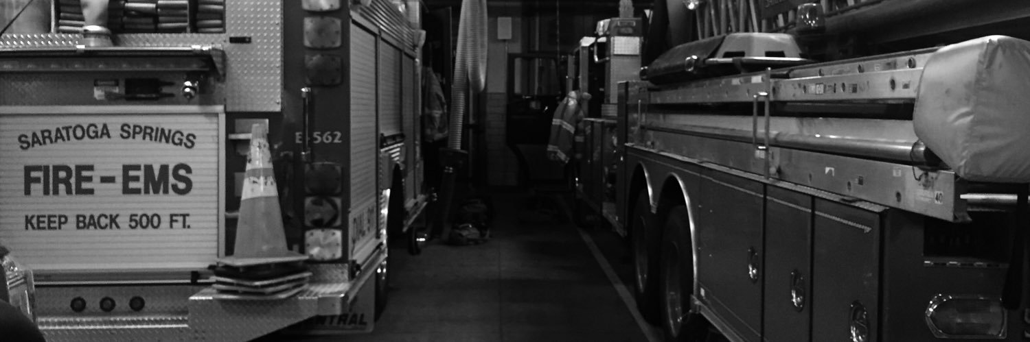 Saratoga Springs Firefighters banner