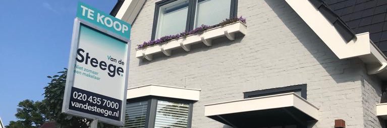 Van de Steege Makelaarsgroep banner