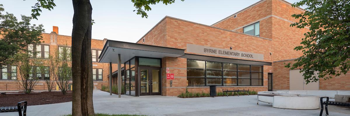 Byrne Elementary banner
