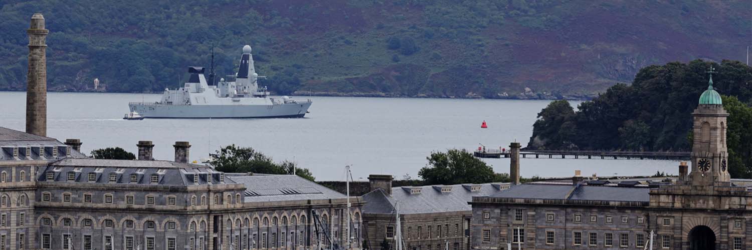 HMNB Devonport's banner