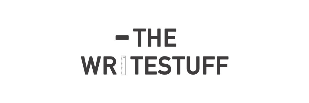 The Write Stuff banner