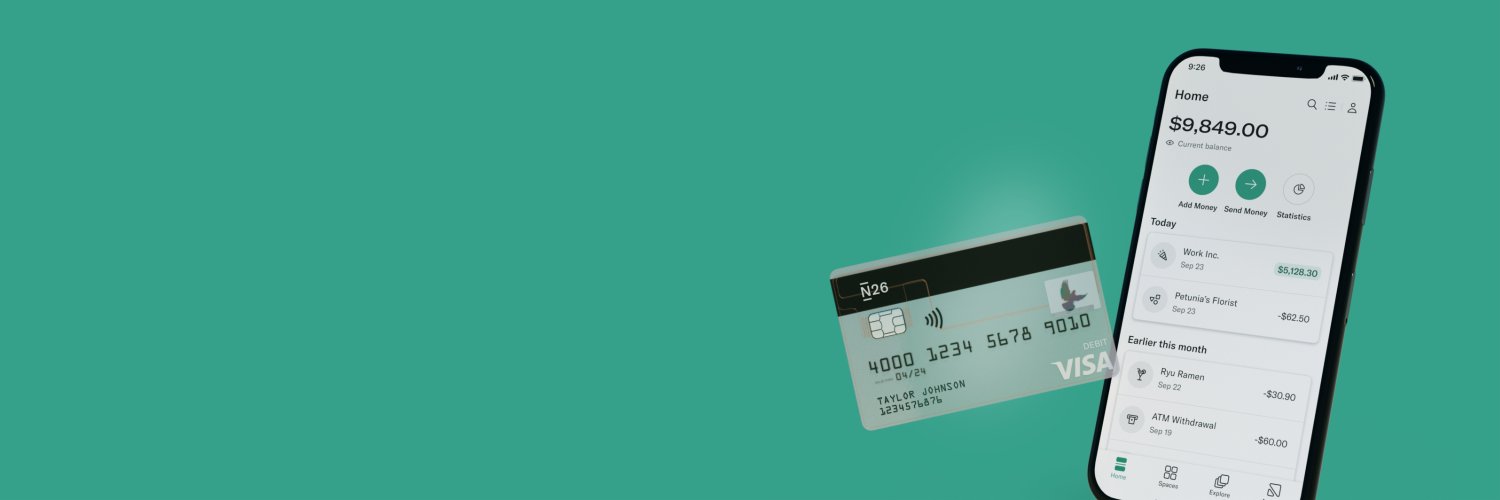 N26 US 🇺🇸 banner