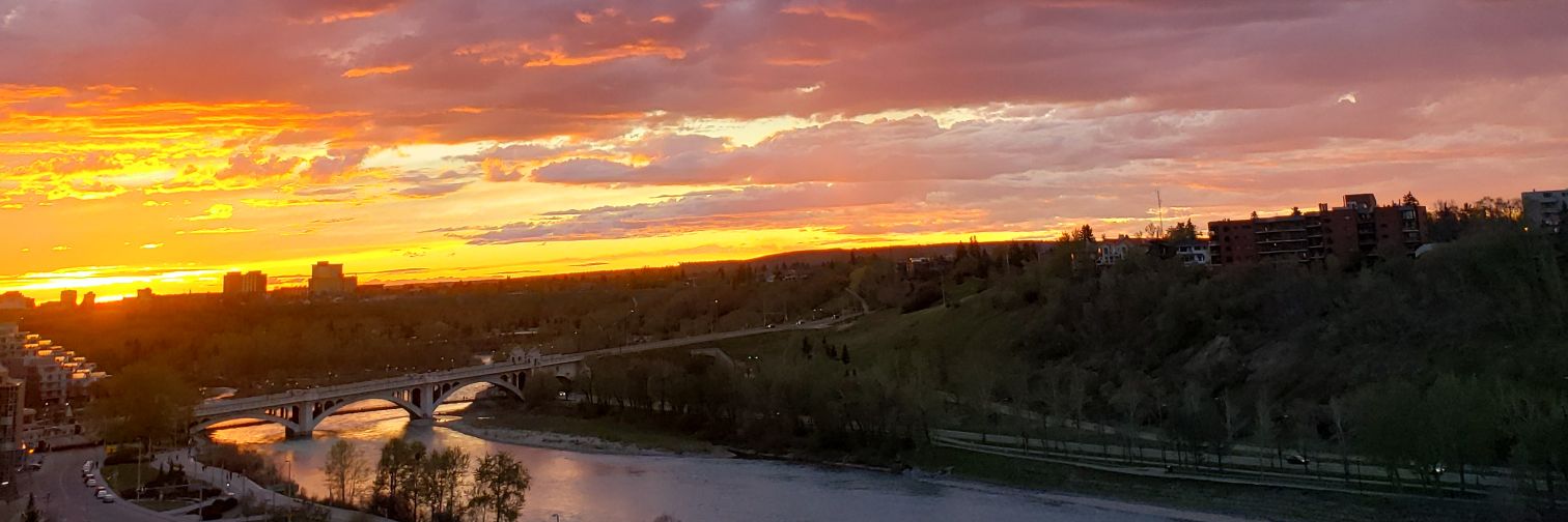 James A. King banner