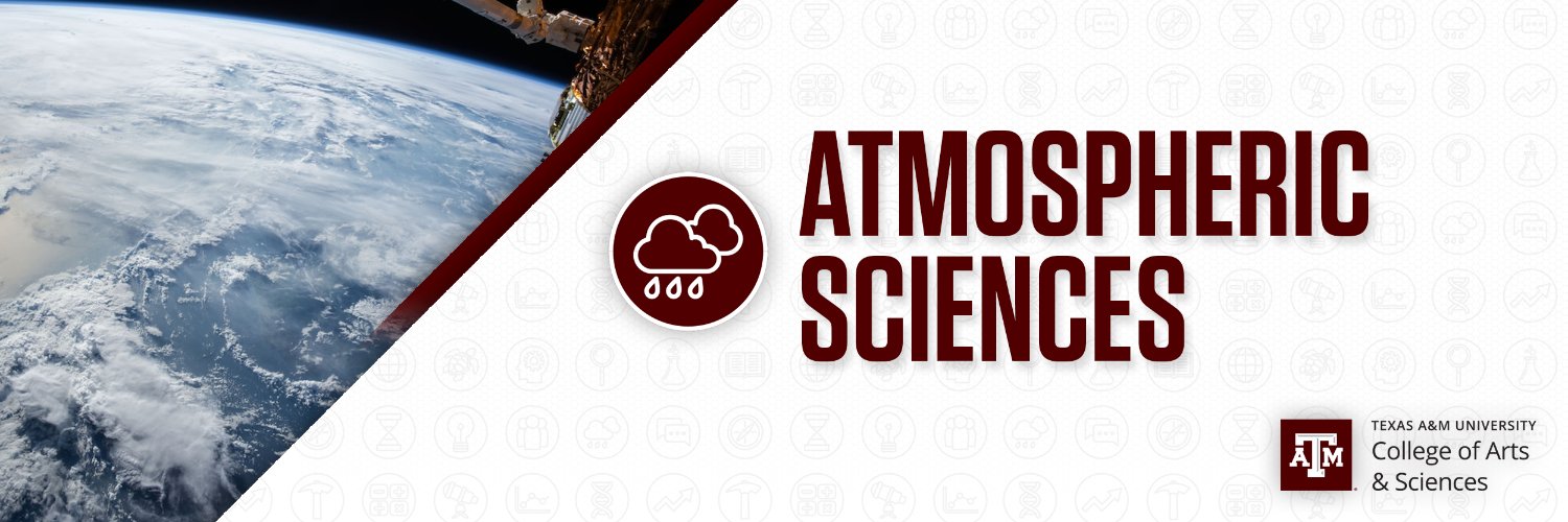 TAMU Atmospheric Sciences's banner