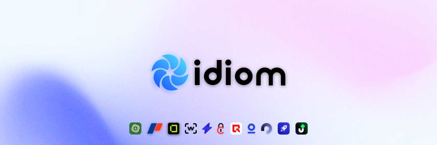 idiomCompany's profile banner image