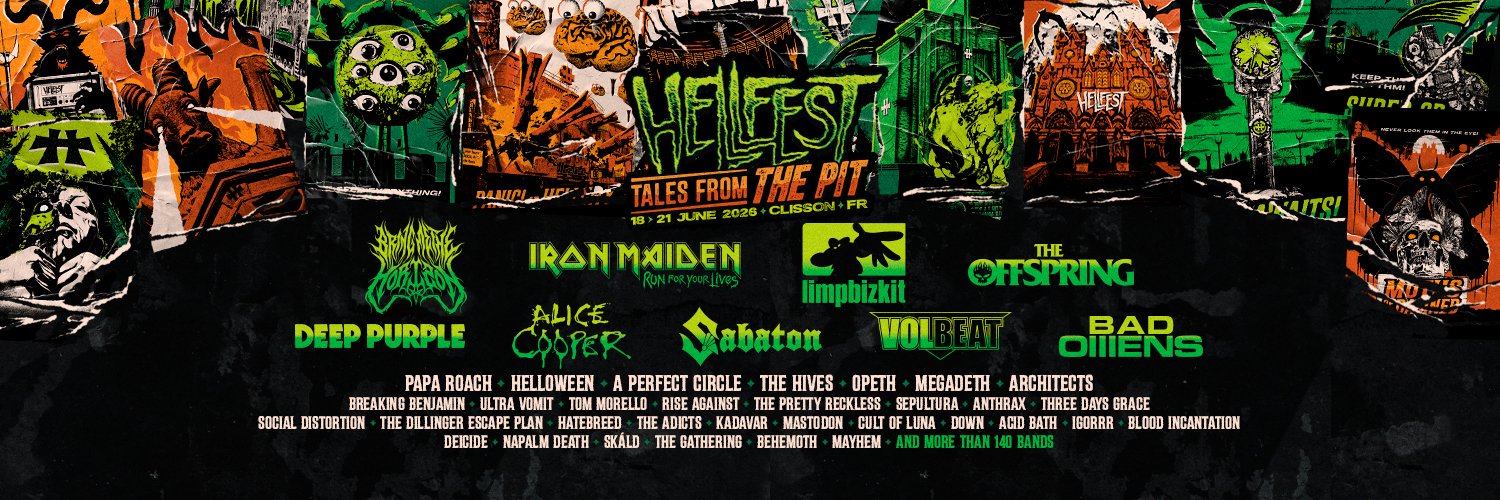 Hellfest Open Air Festival banner