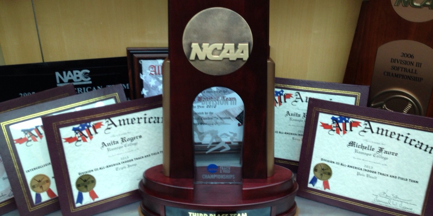 Ramapo College XCTF banner