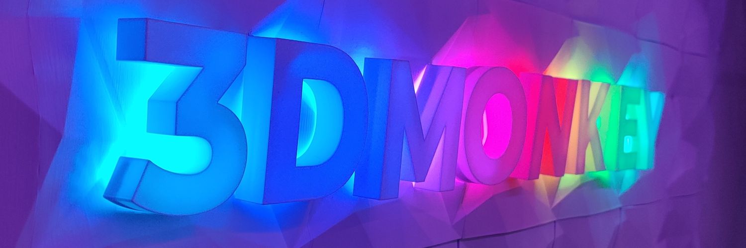 3D Monkey banner