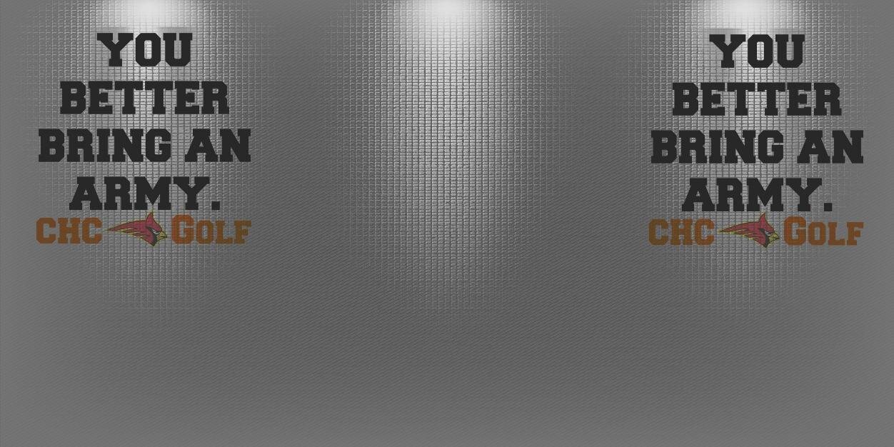 Calvert Hall Golf banner